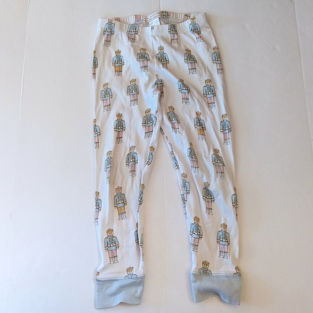 Beaufort Bonnet Company Pajama Pants Sz 5T Christmas Pastelington Prince